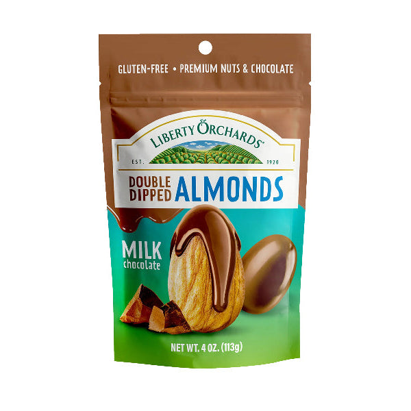 Double Dipped Milk Chocolate Almonds – 3.99 oz (113gr)
